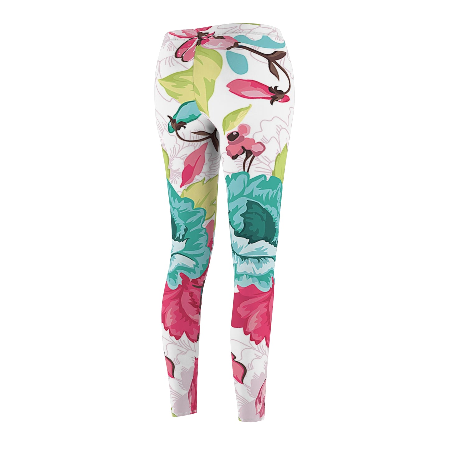 Women's Cut & Sew Casual Leggings Floral Print