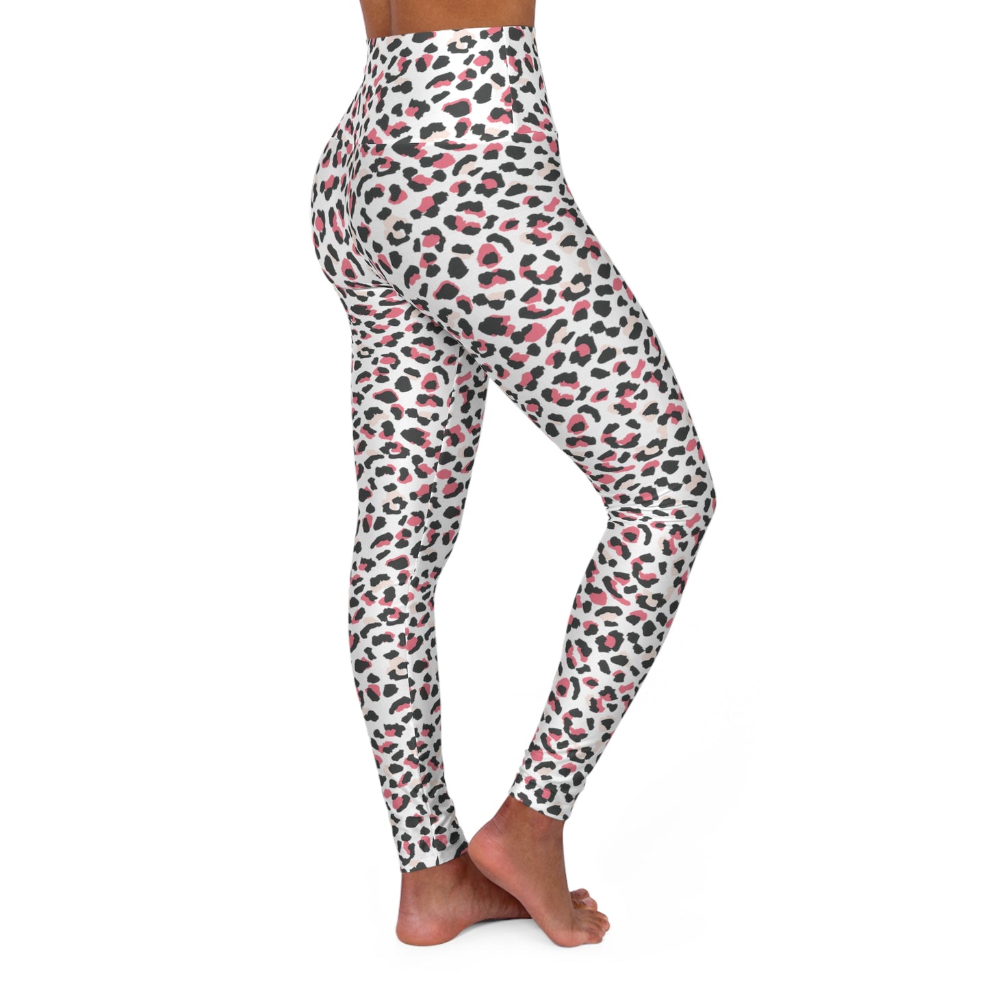 Leopard Print Animal Print High Waisted Yoga Leggings