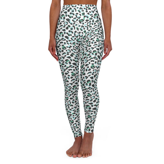 Leopard Print Animal Print High Waisted Yoga Leggings