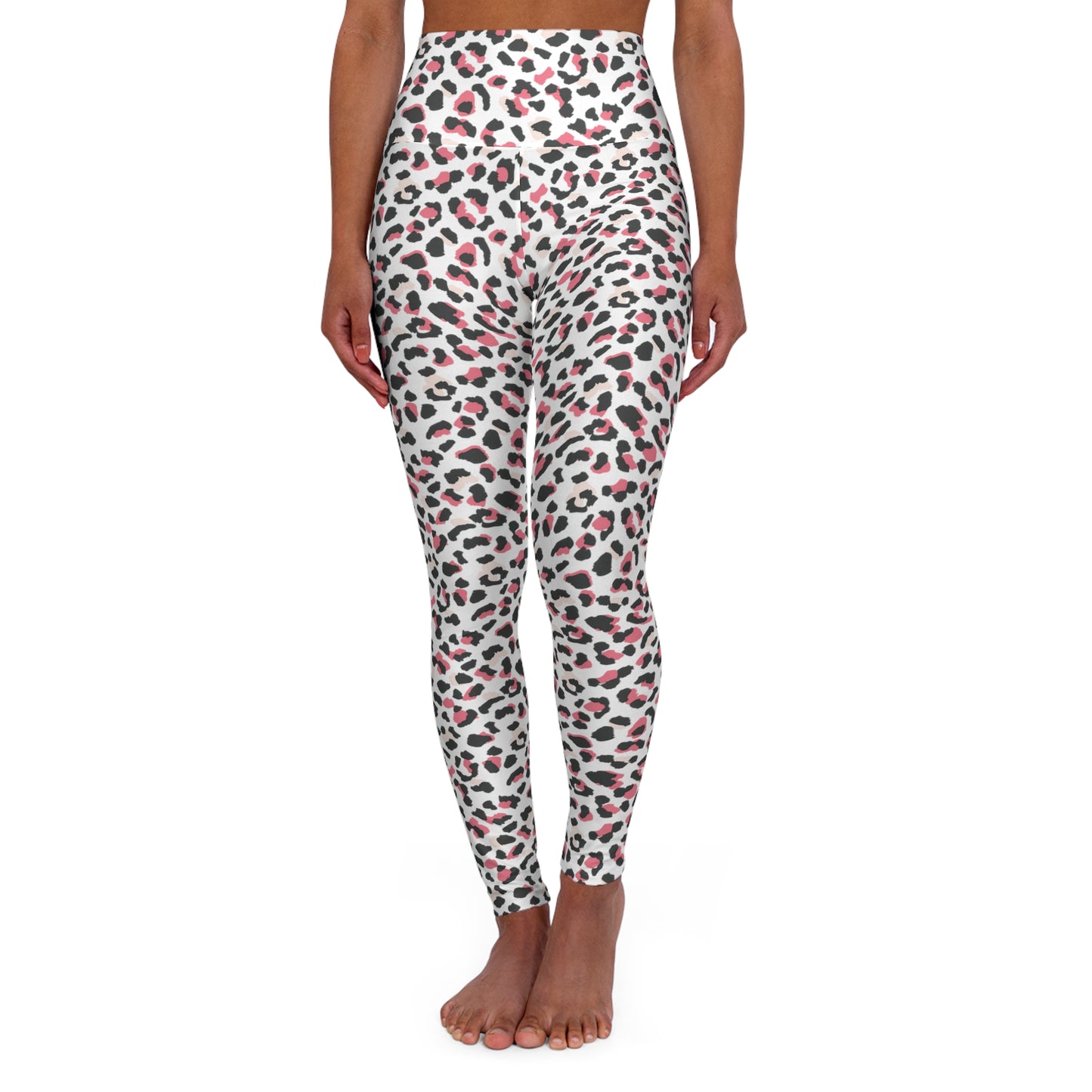 Leopard Print Animal Print High Waisted Yoga Leggings