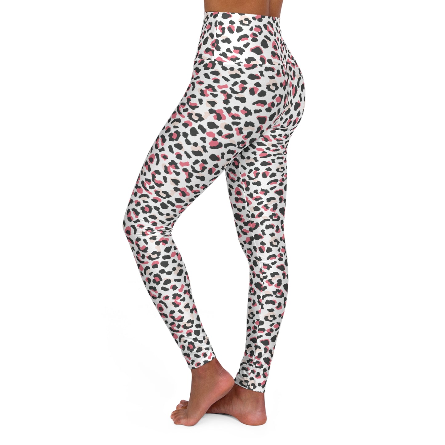 Leopard Print Animal Print High Waisted Yoga Leggings