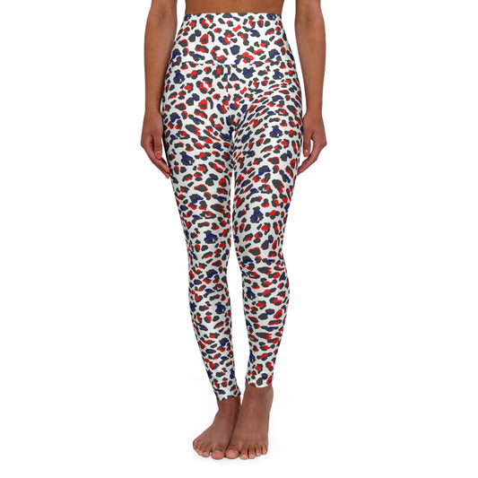 Leopard Print Animal Print High Waisted Yoga Leggings