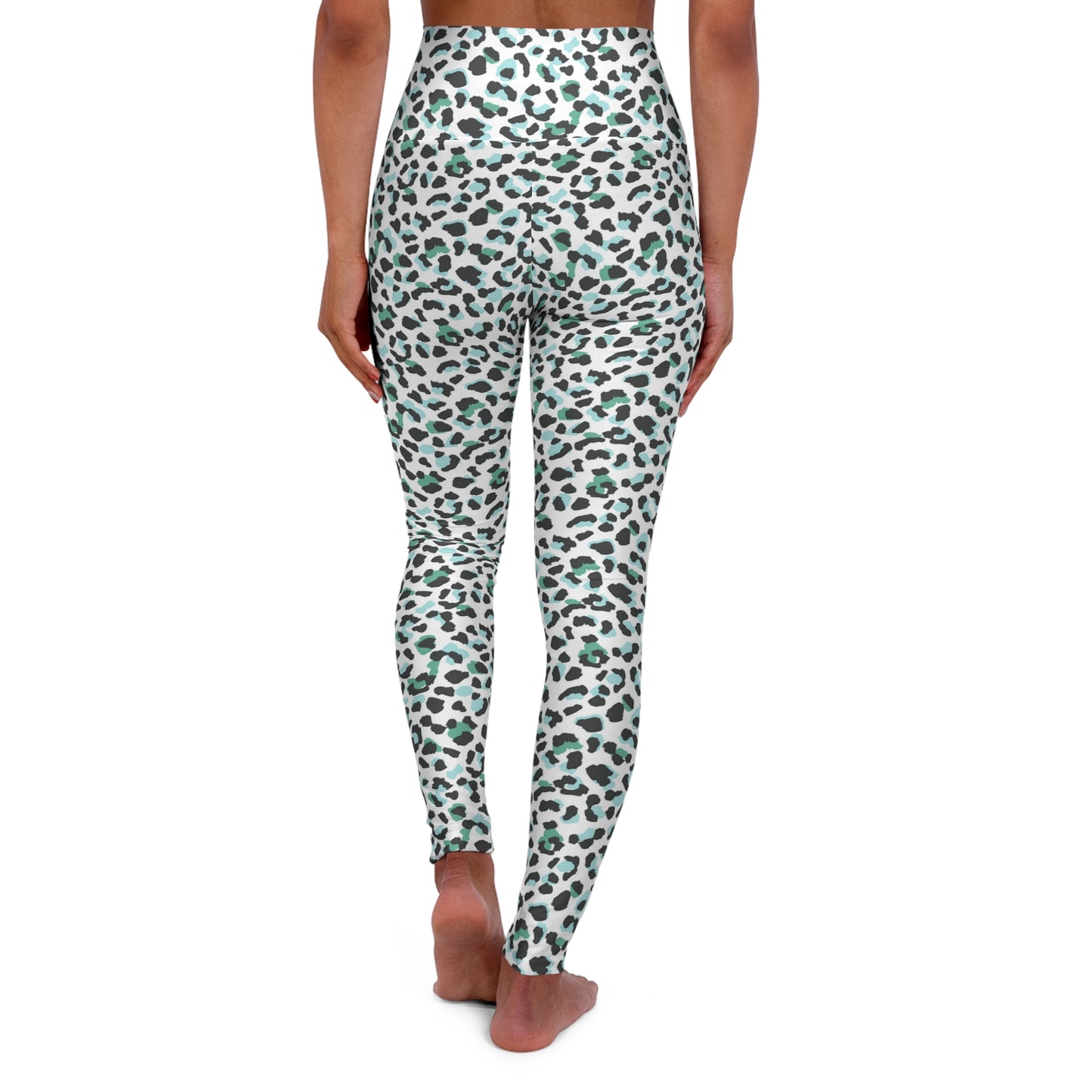 Leopard Print Animal Print High Waisted Yoga Leggings