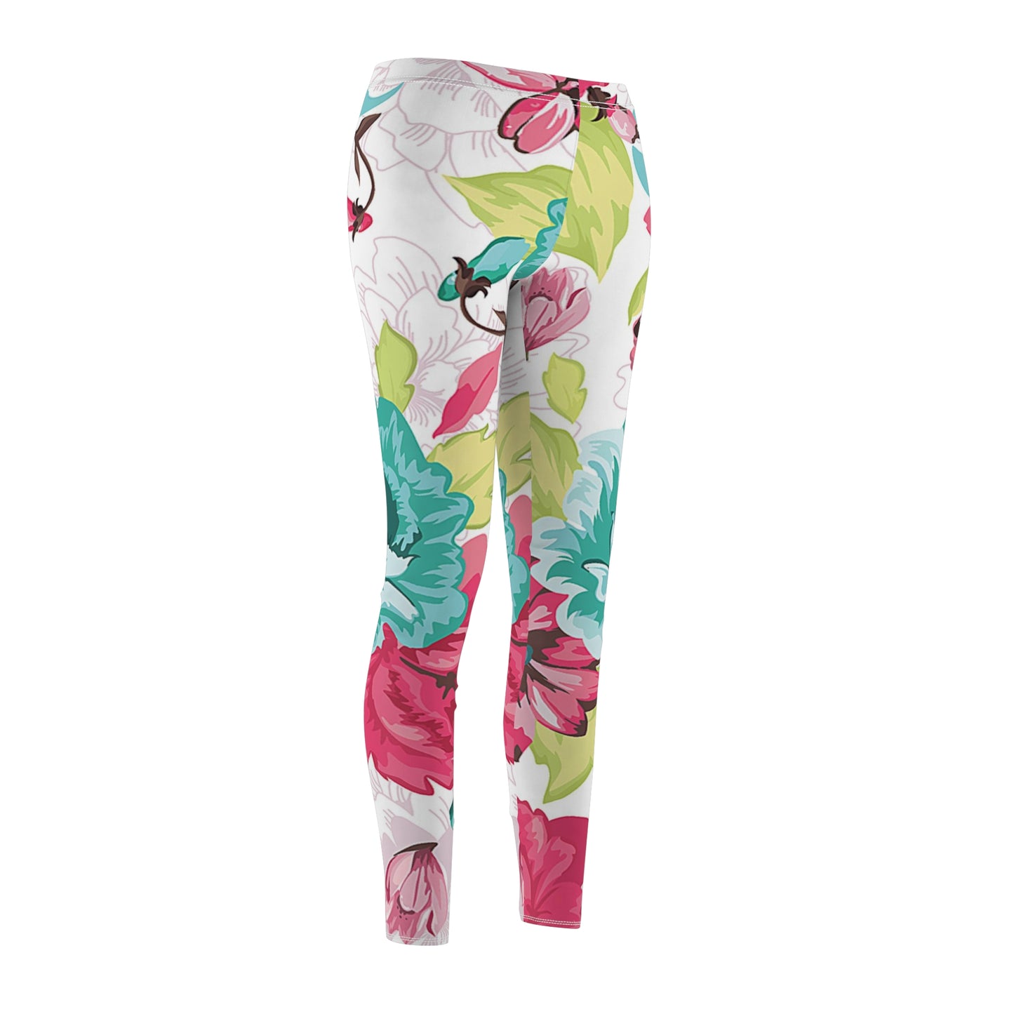 Women's Cut & Sew Casual Leggings Floral Print