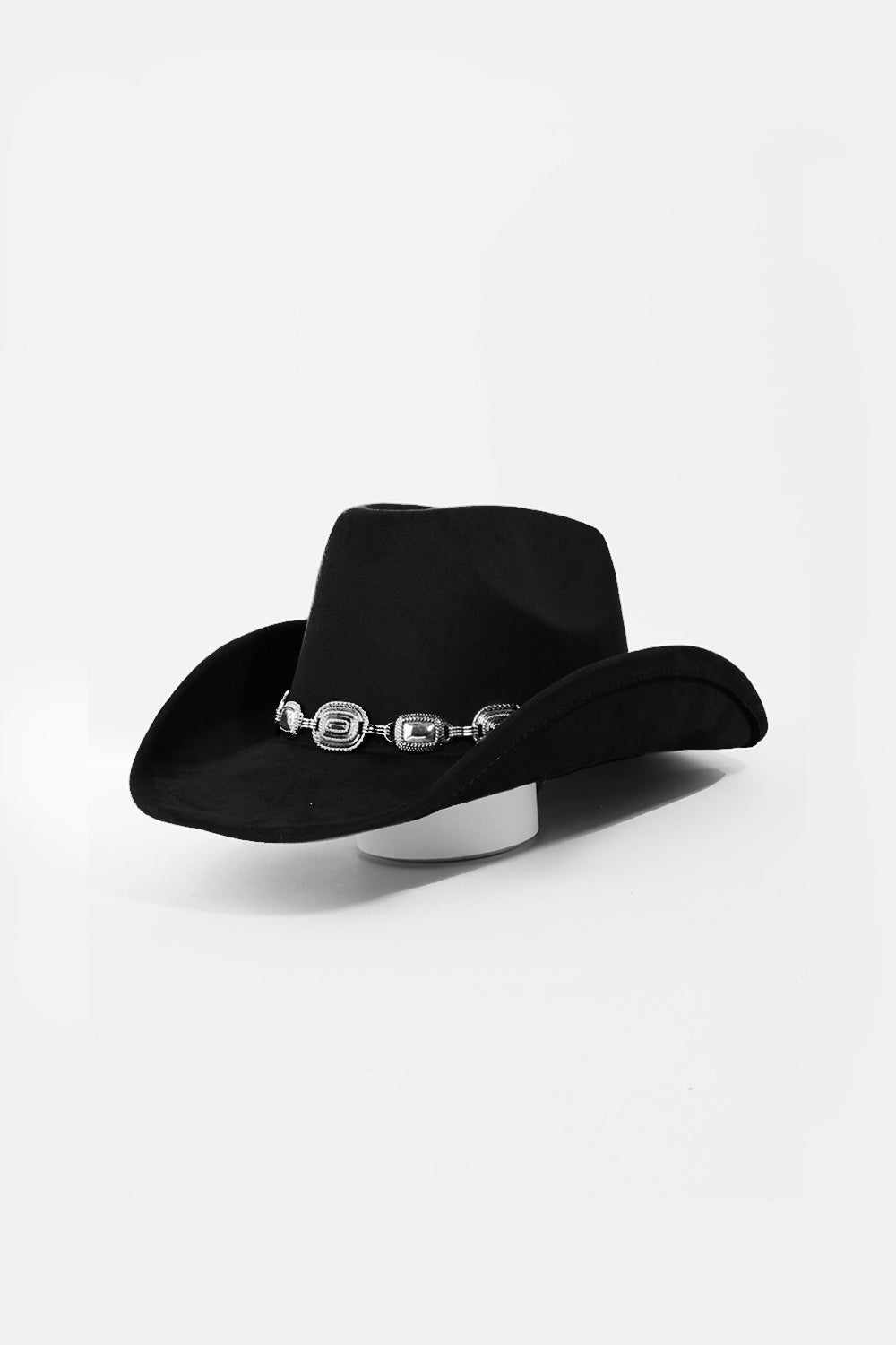 Fame Metal Trim Cowboy Hat