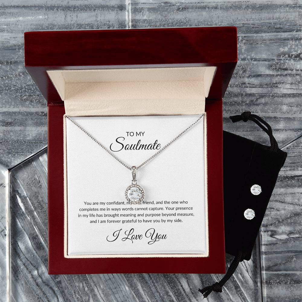 To My Soulmate Eternal Hope Necklace