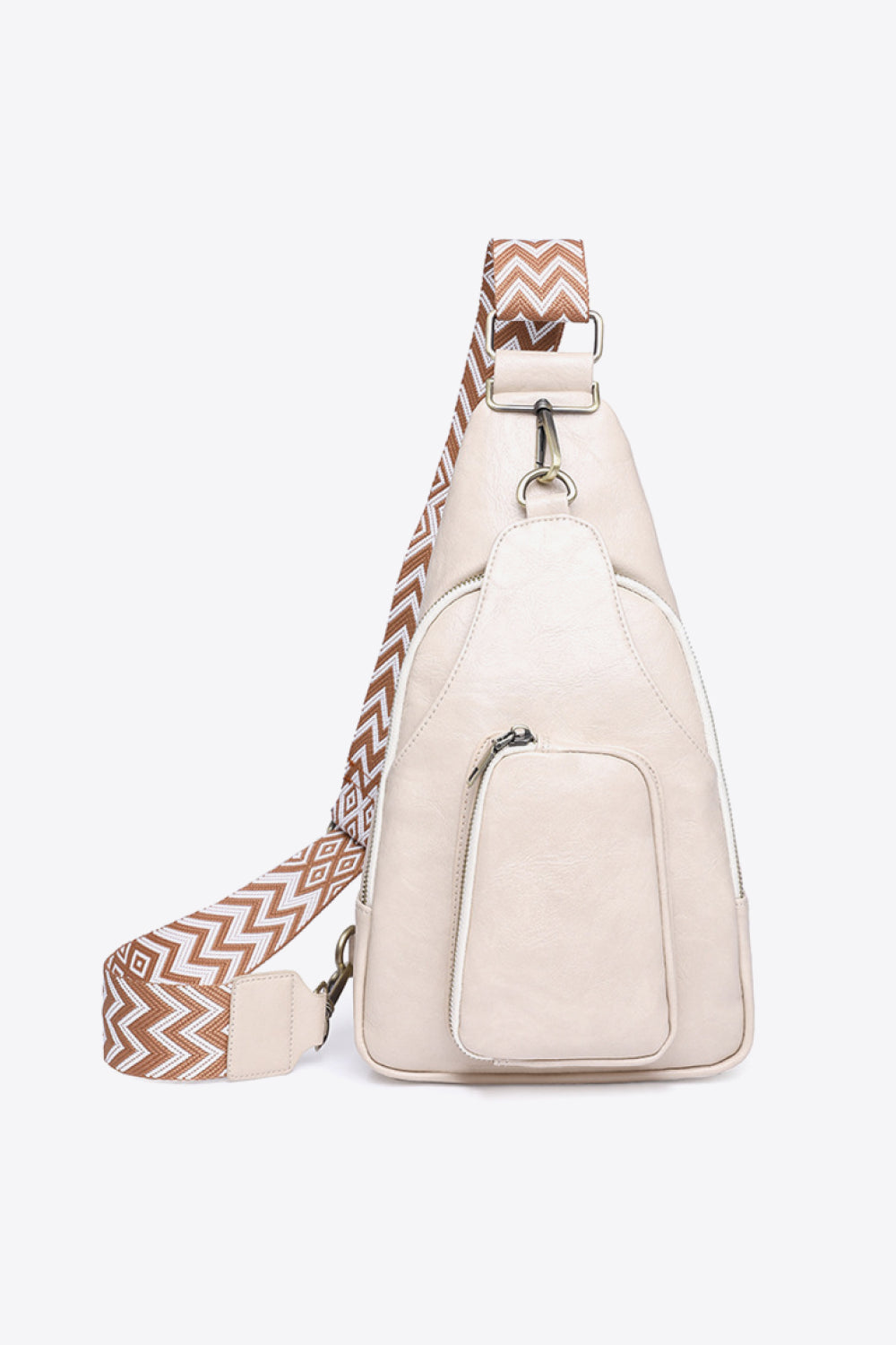 Baeful Take A Trip PU Leather Sling Bag