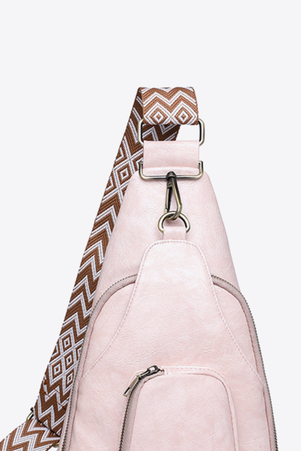 Baeful Take A Trip PU Leather Sling Bag