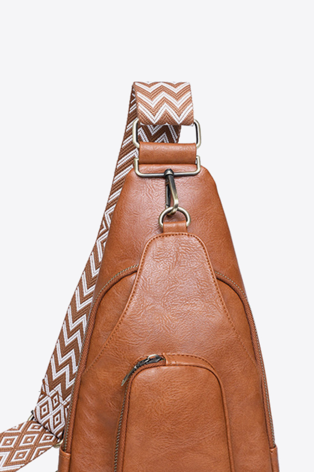 Baeful Take A Trip PU Leather Sling Bag