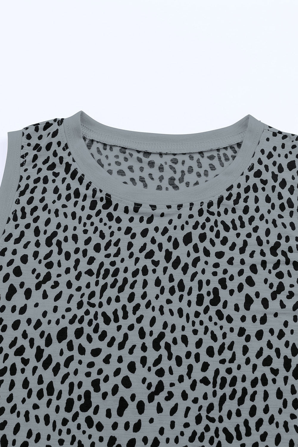 Printed Round Neck Tank