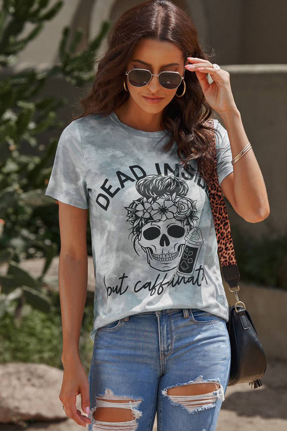 Skull Graphic Short Sleeve T-Shirt